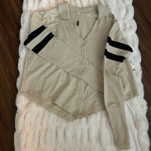 Free People Movement Button Down XS